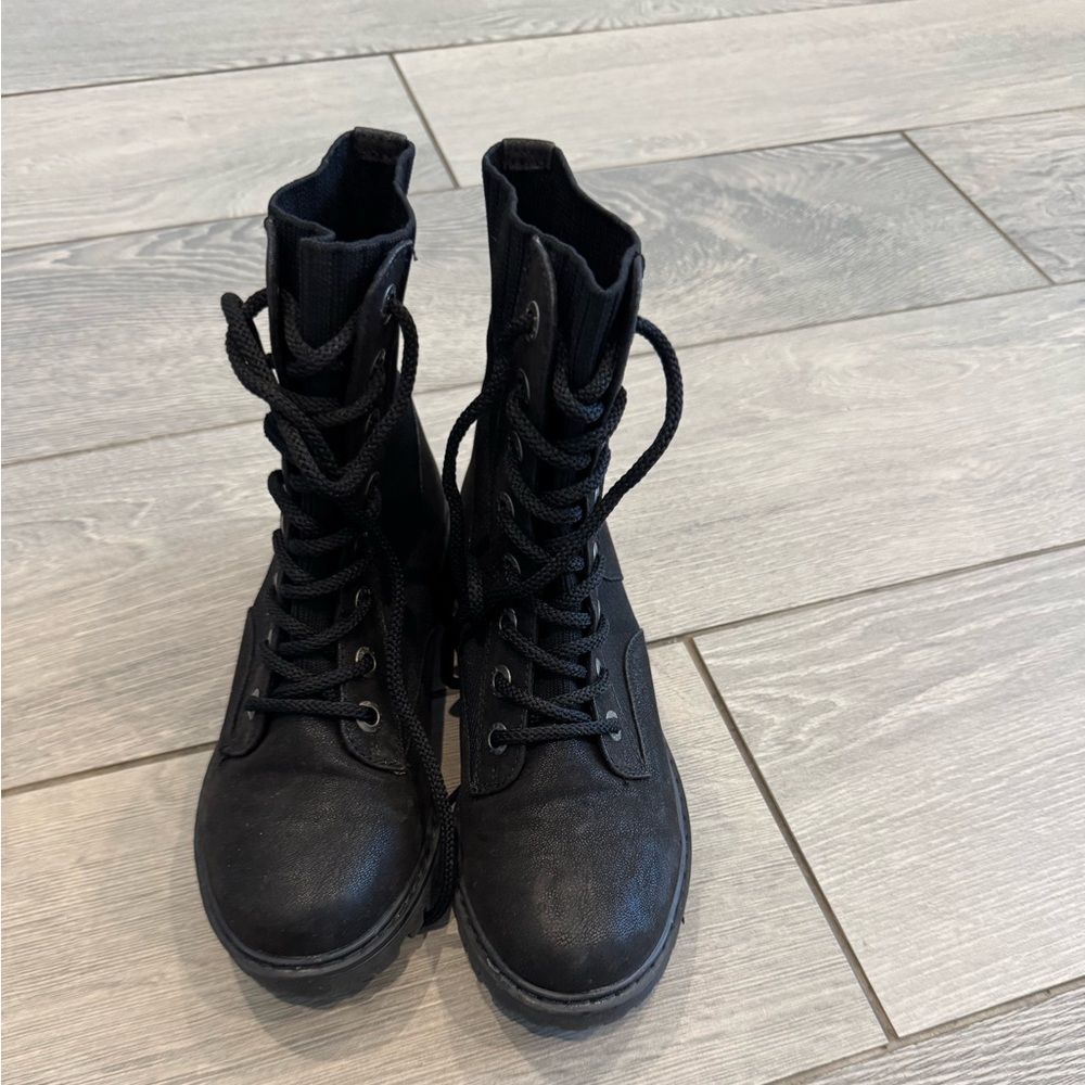 Sock ankle boots 7
